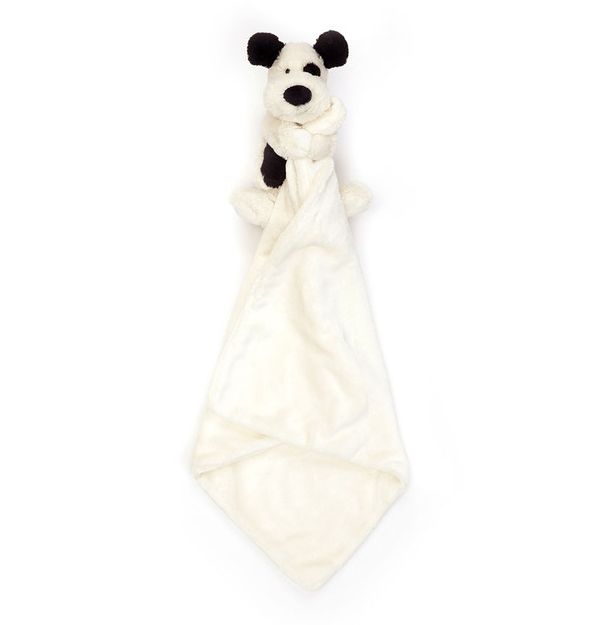 Bashful Black &amp; Cream Puppy Soother