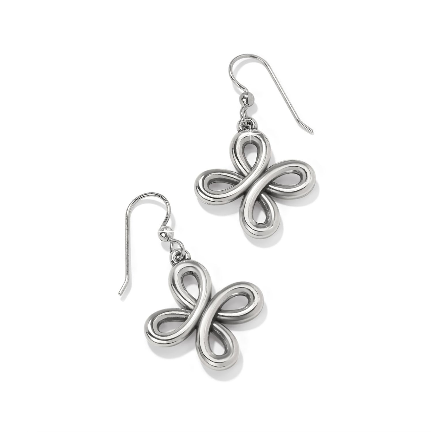 Interlok Curve French Wire Earrings