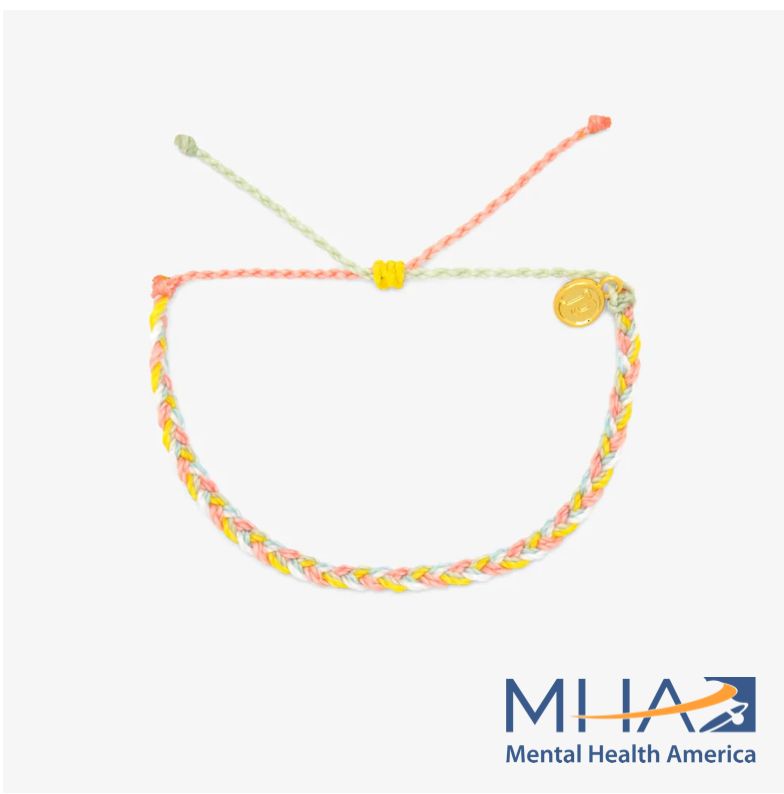 Mental Health America &#39;24 Mini Braided Bracelet