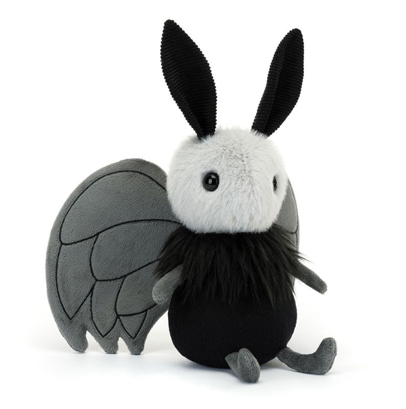Jellycat Miff Mothman plush with soft textured fabric and whimsical design, available at our Poughkeepsie, NY boutique