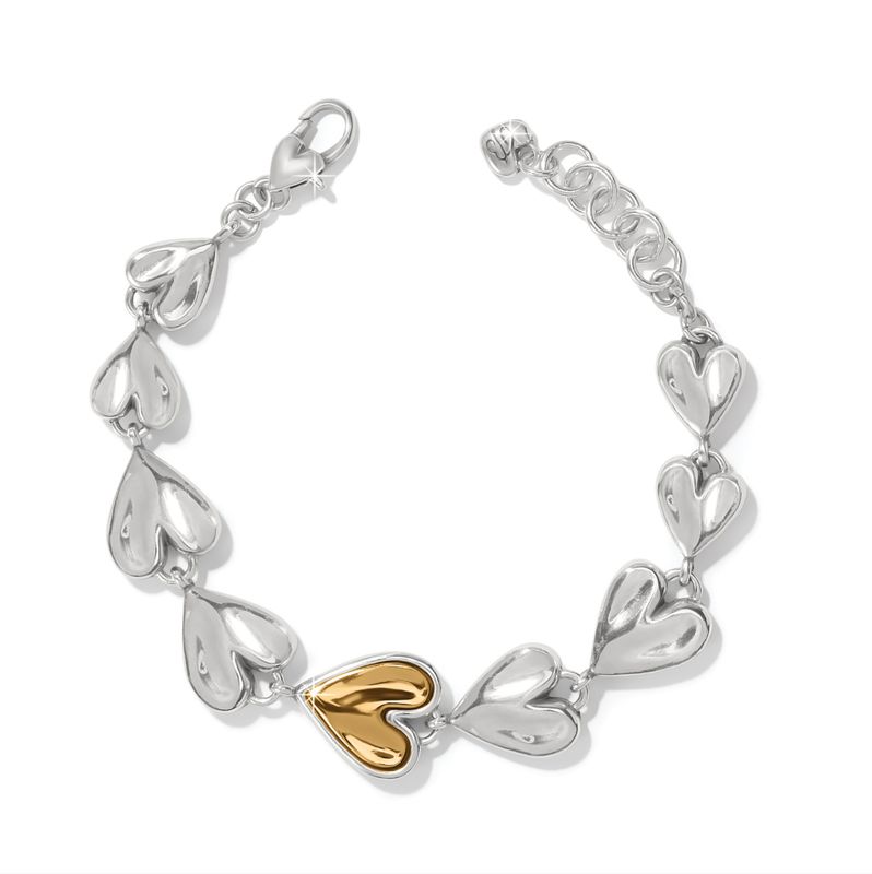 Cascade Heart Bracelet