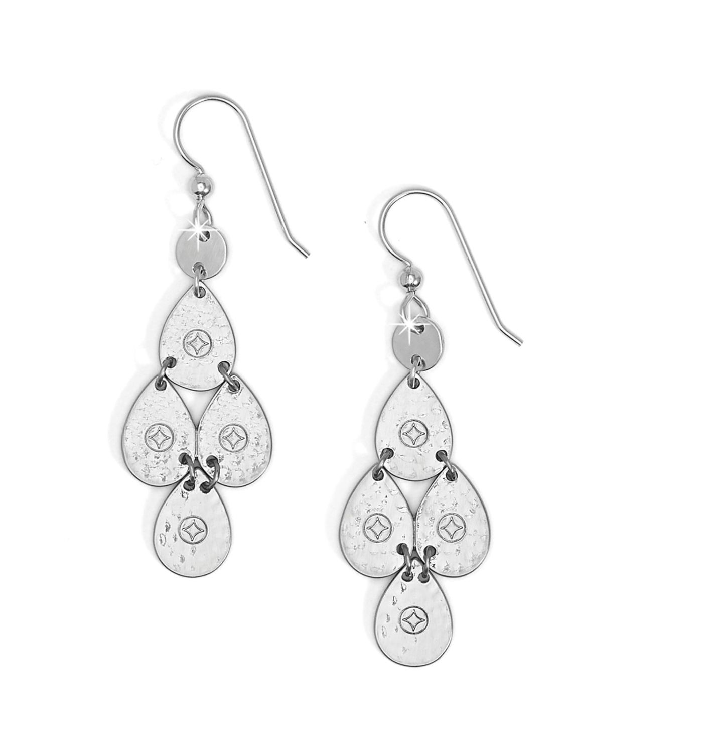 Palm Canyon Small Teardrop French Wire Earrings