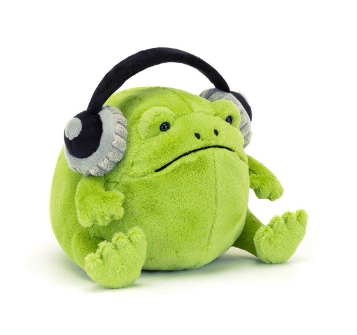 Ricky Rain Frog Headphones