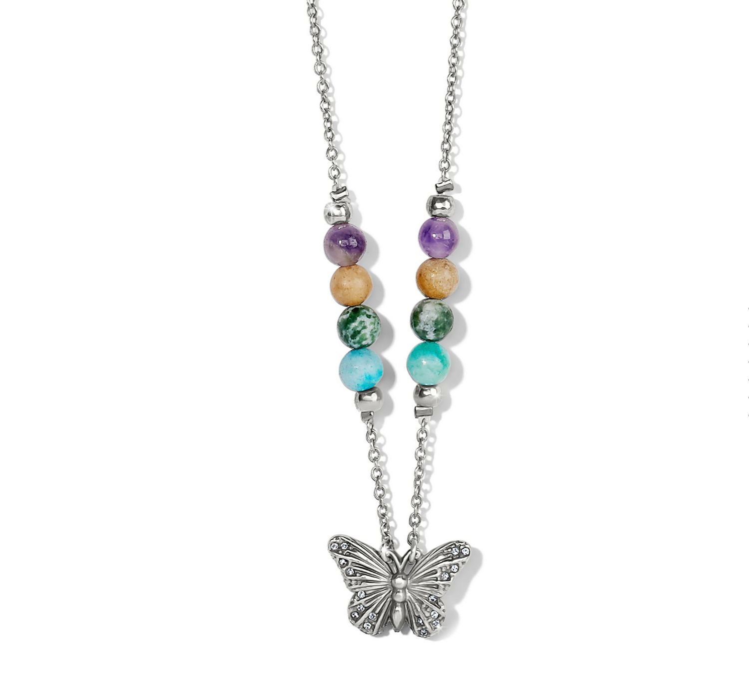 Solstice Hues Butterfly Petite Necklace