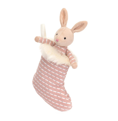 Shimmer Stocking Bunny