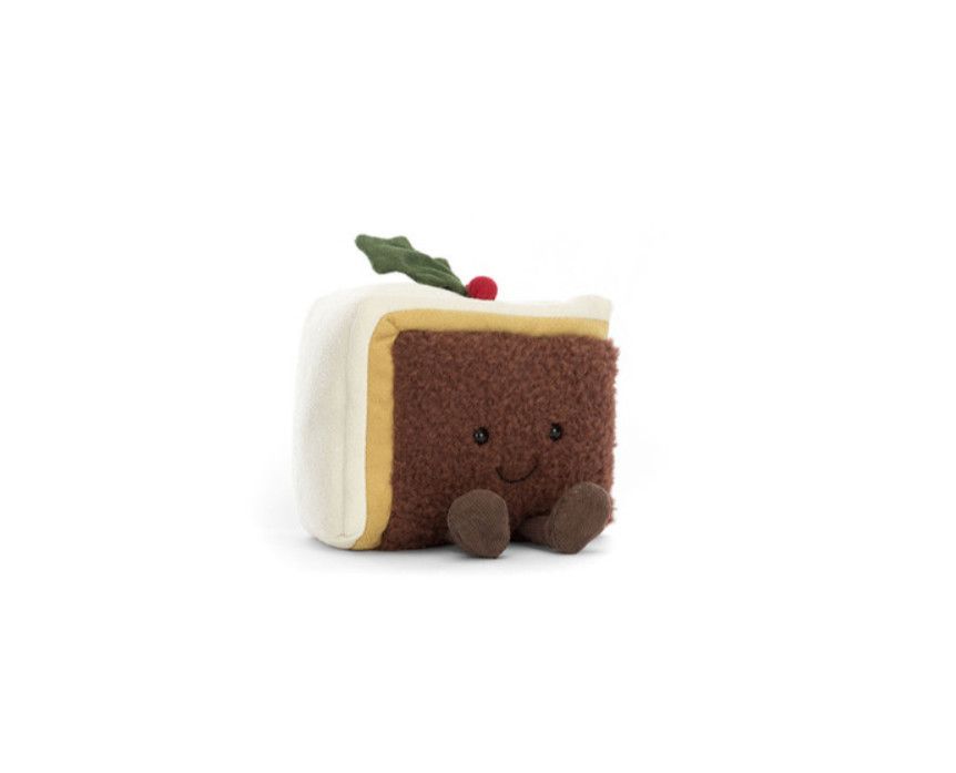 Amuseables Slice of Christmas Cake