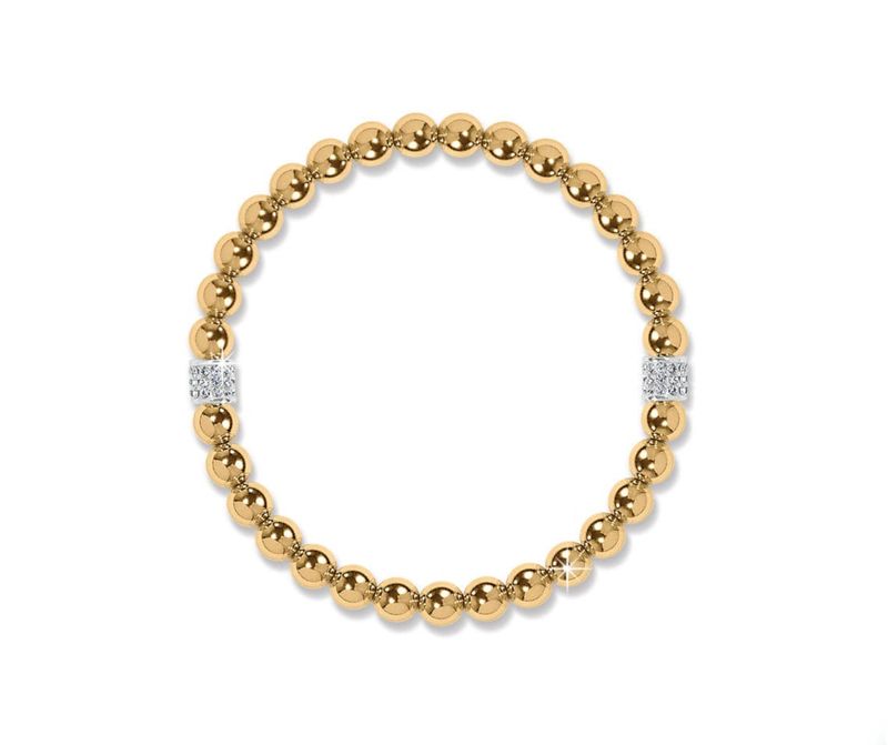 Gold Meridian Petite Stretch Bracelet