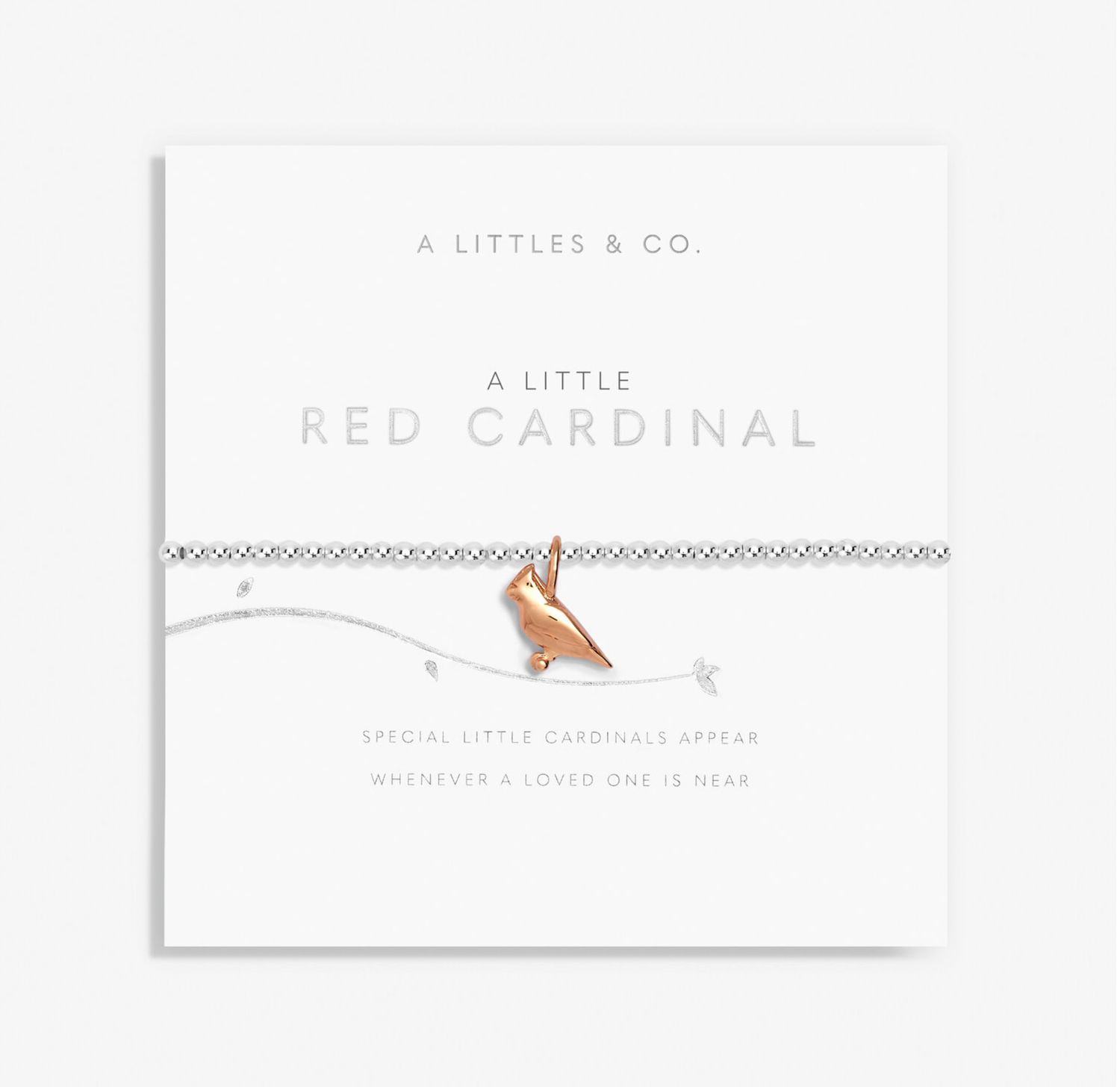 A Little &#39;Red Cardinal&#39; Bracelet