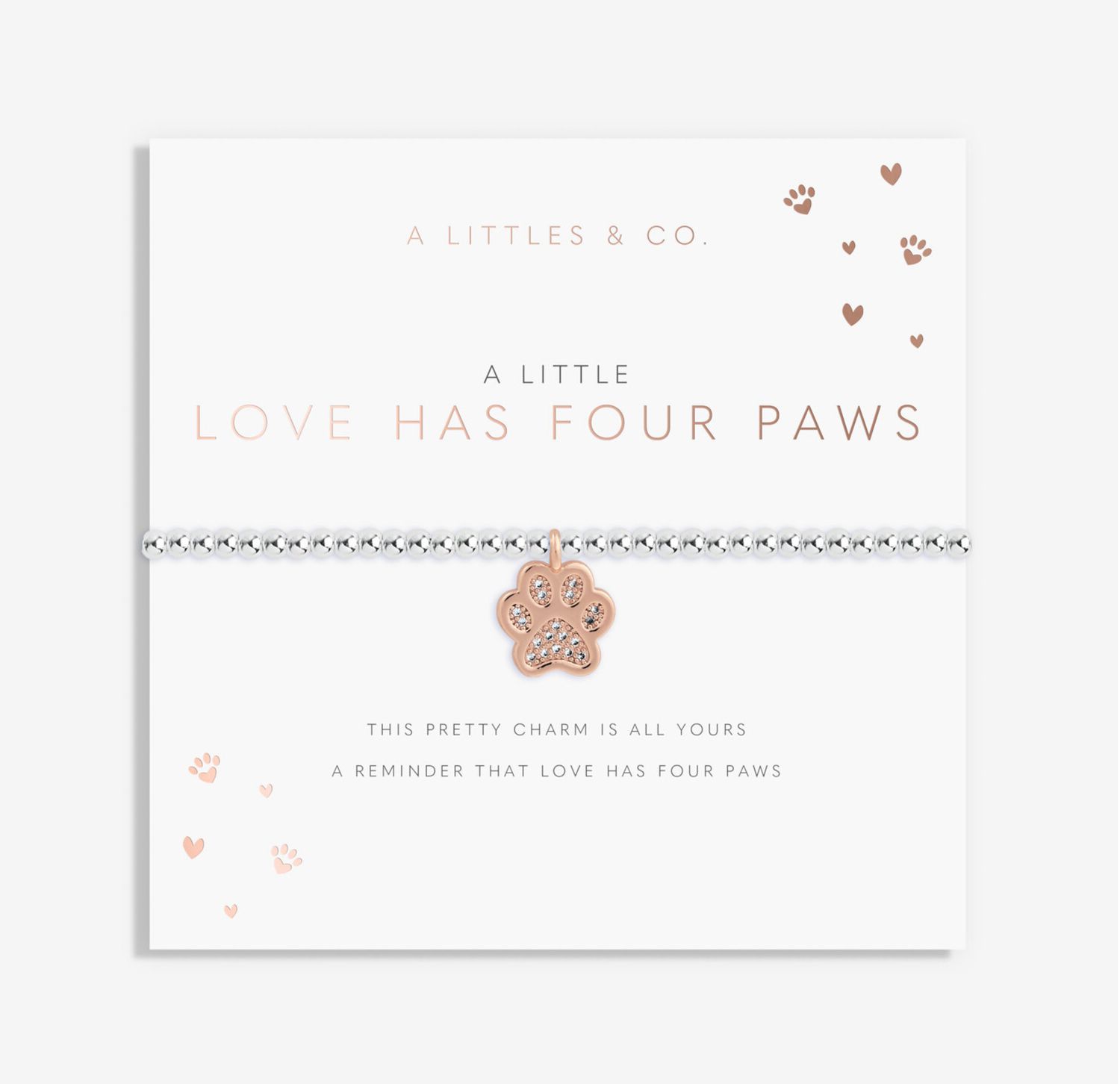 A Little &#39;Love Has Four Paws&#39; Bracelet