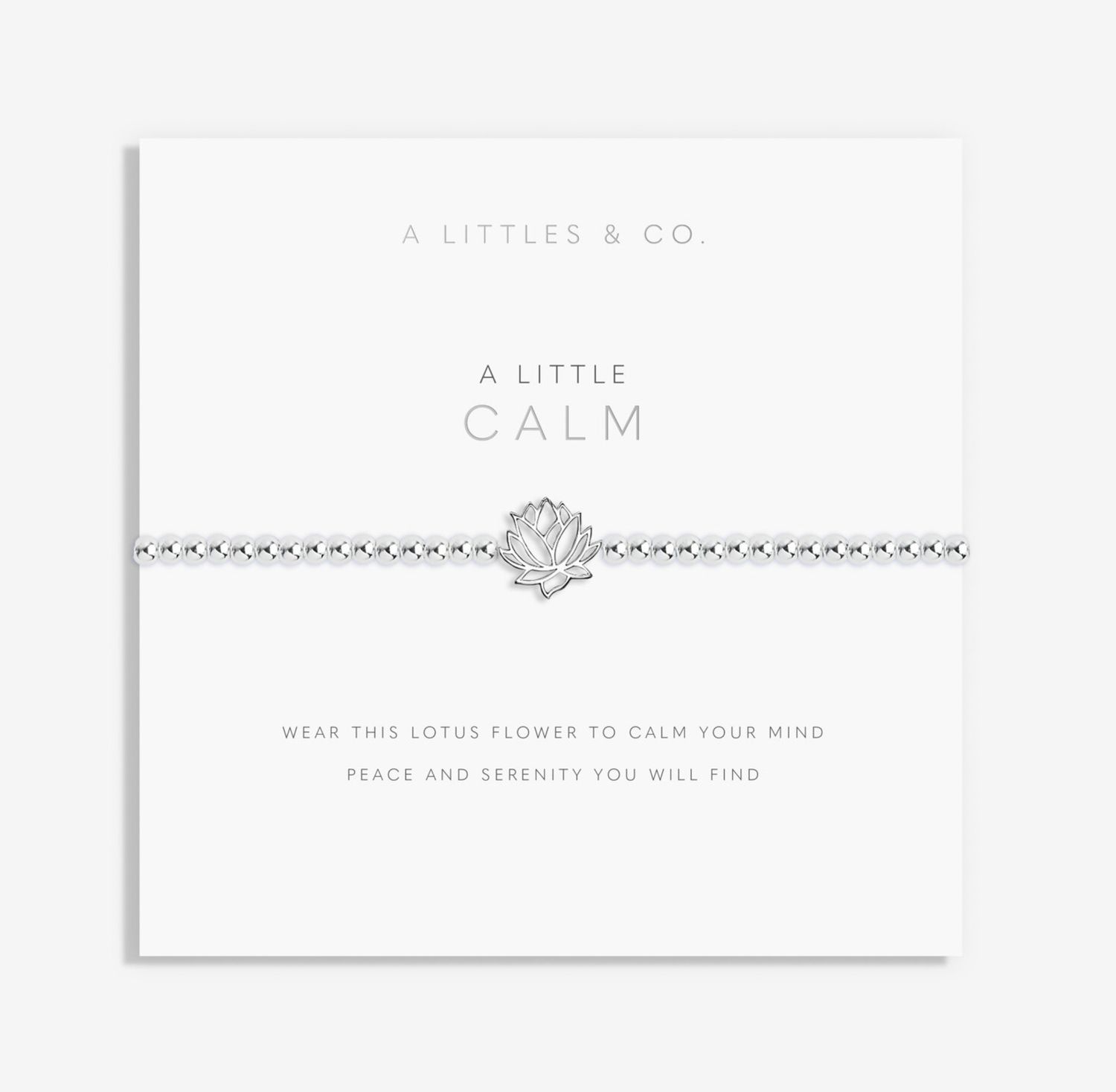A Little &#39;Calm&#39; Bracelet