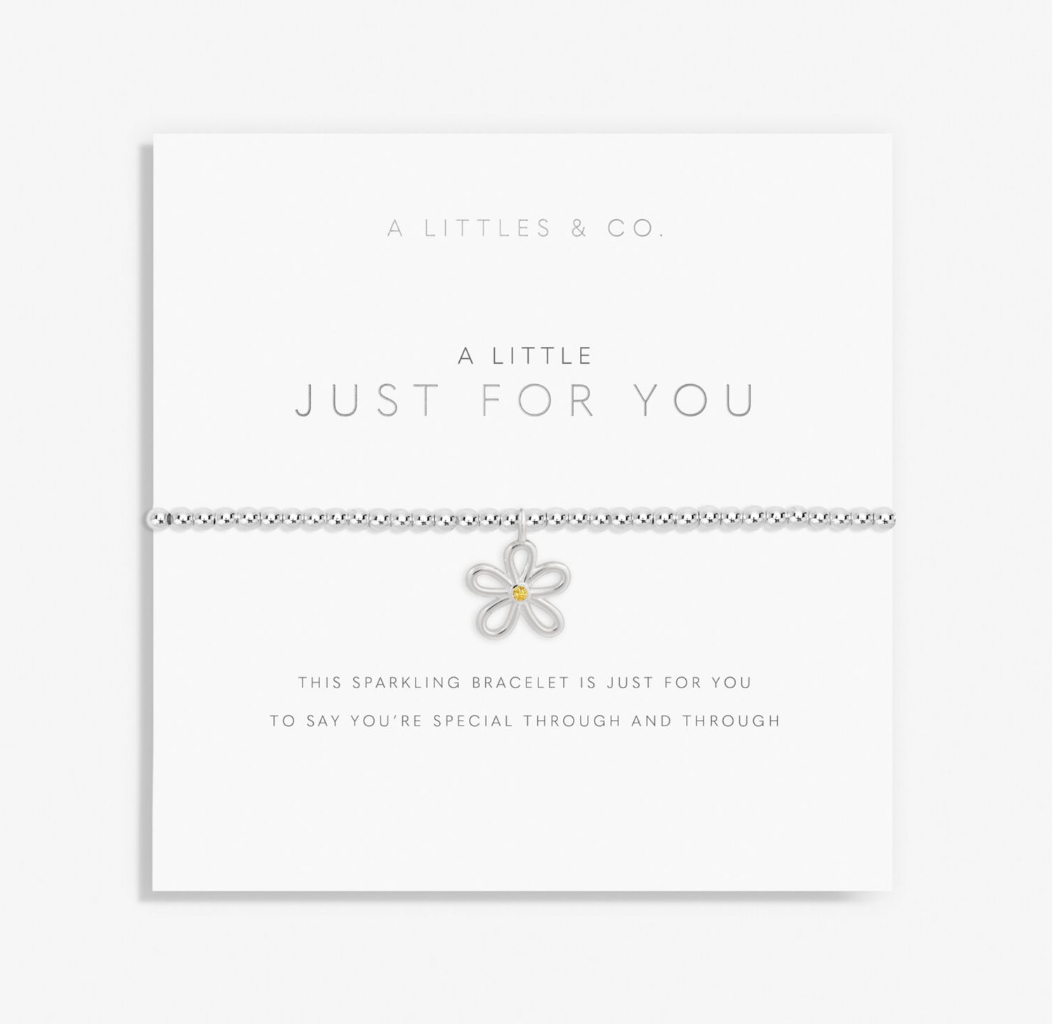 A Little &#39;Just For You&#39; Bracelet