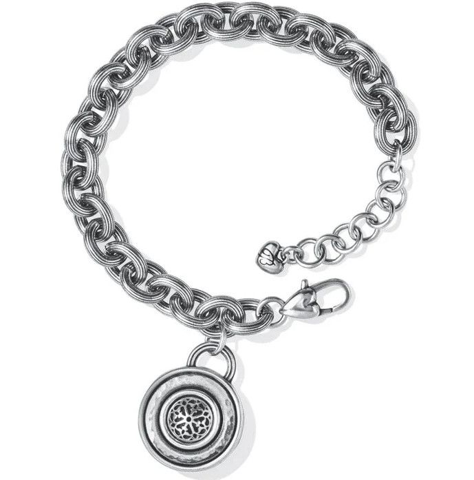 Ferrara Disc Bracelet Silver