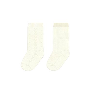 Crude Cream Fancy Socks