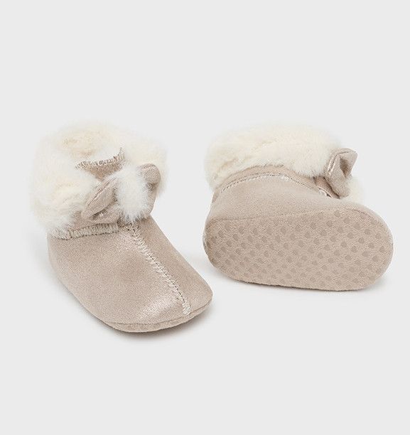 Layette Nuez Walnut Fur Boots