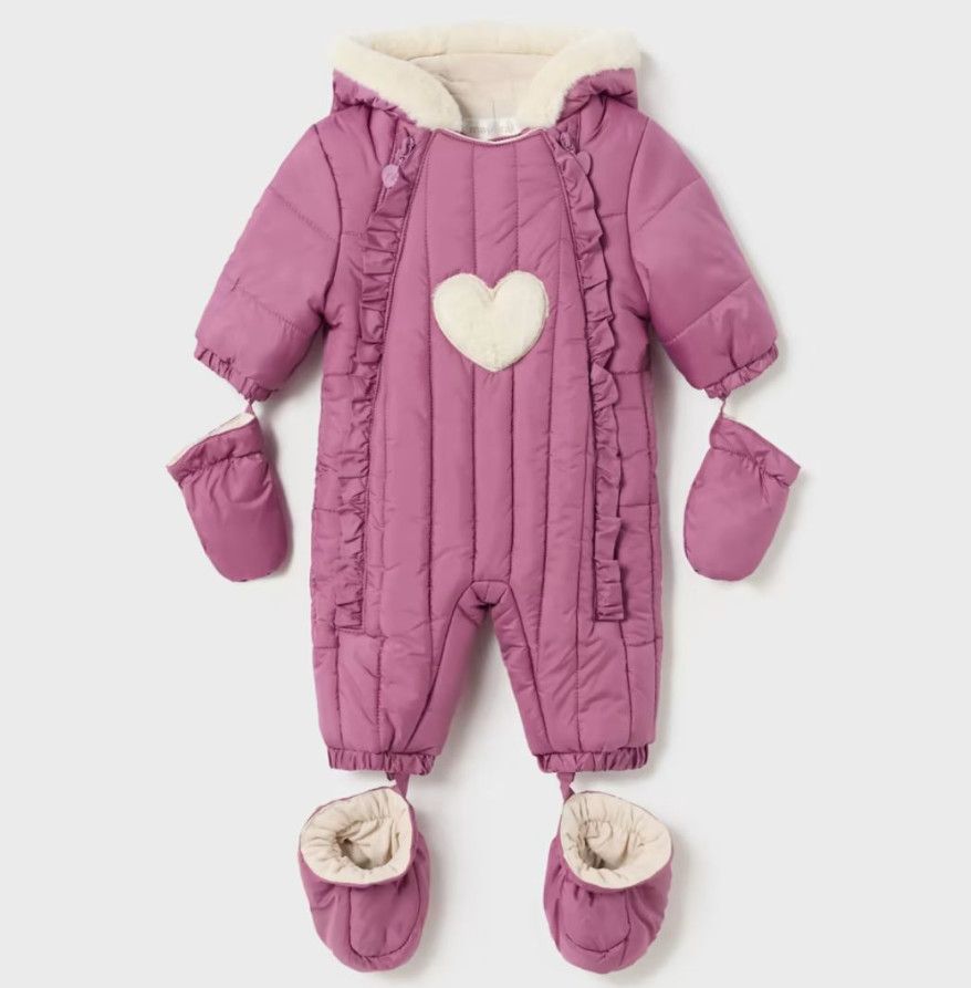 Berenjena Snowsuit, Size: 6-9. 9-12m