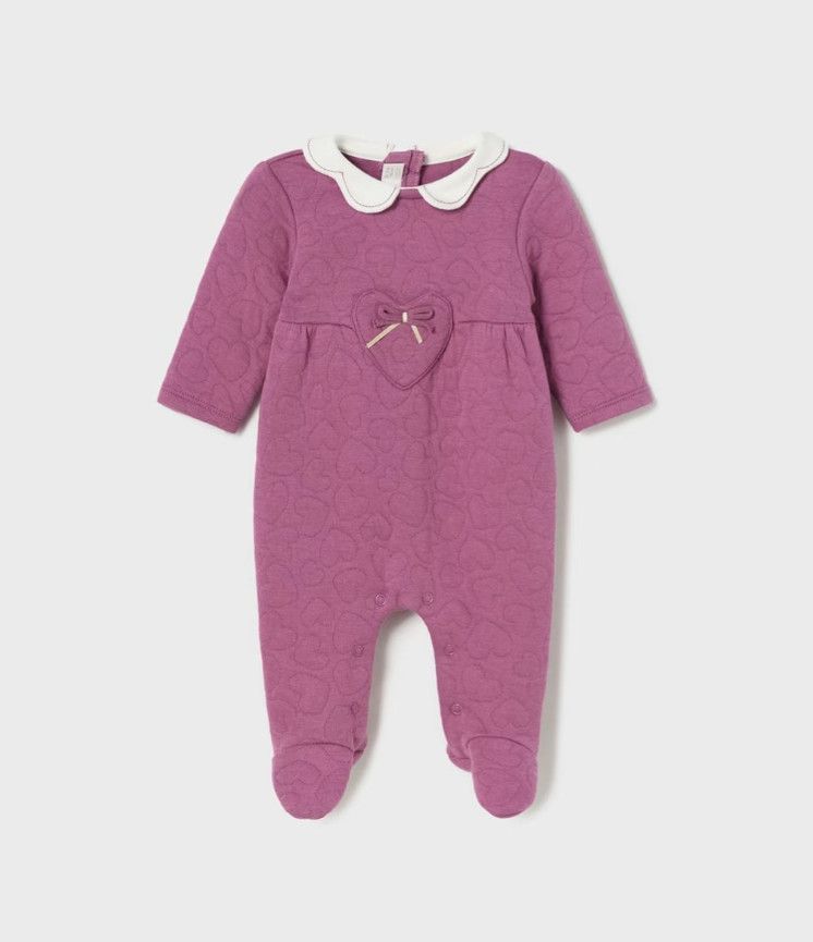 Berenjena Violet Onesie, Size: 1-2.  0-3m