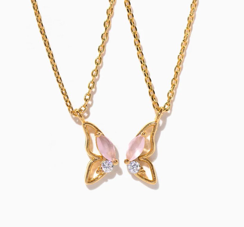 Butterfly Besties Necklace Set