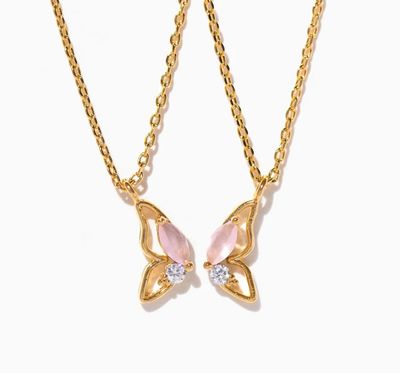 Butterfly Besties Necklace Set