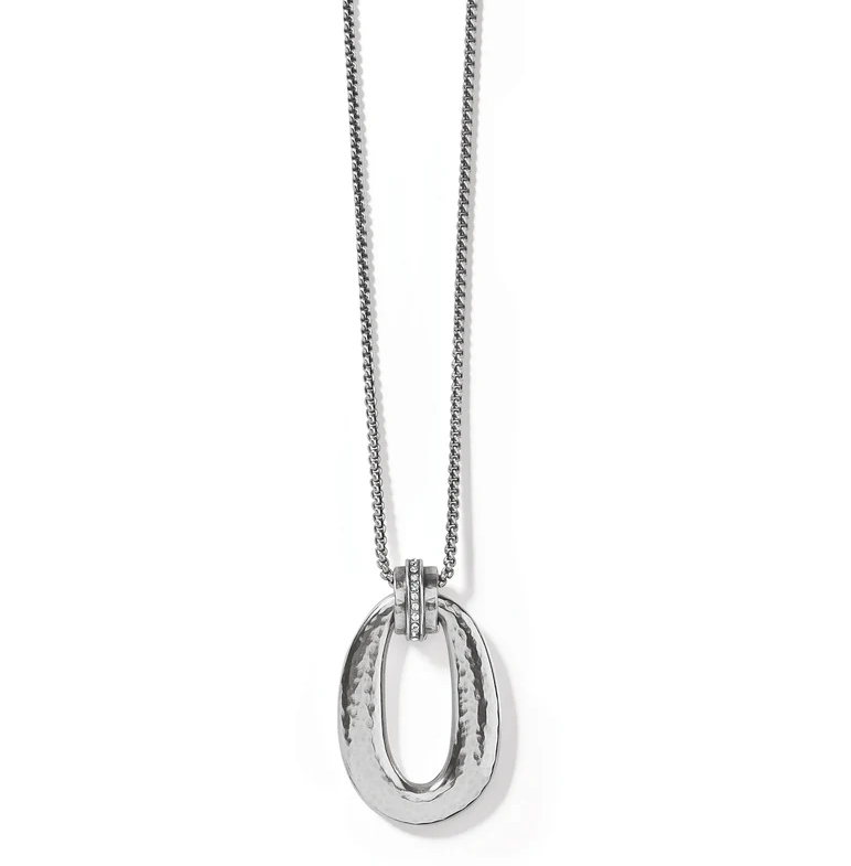 Meridian Lumens Silver Pendant Necklace