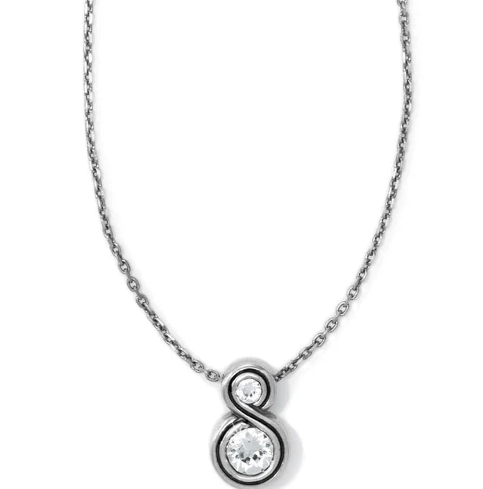 Infinity Sparkle Petite Necklace