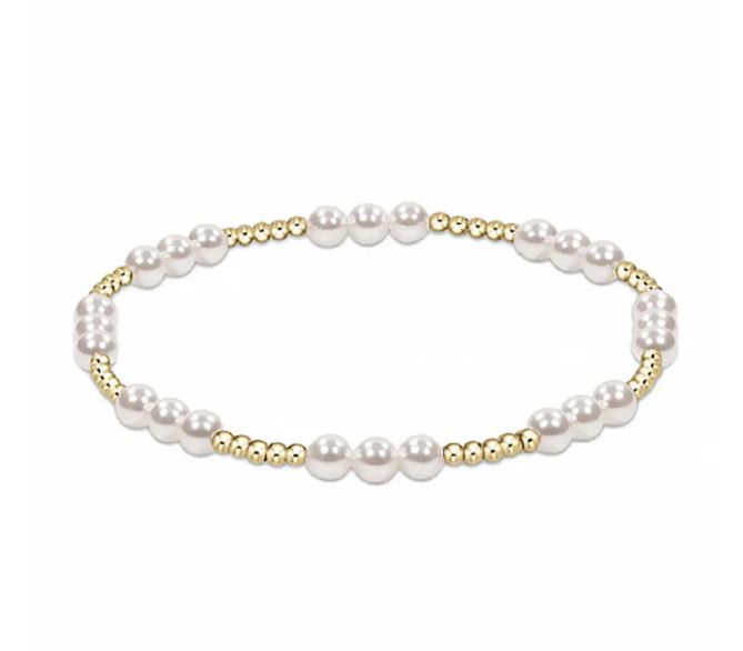 Classic Pearl Bracelet Joy 4mm