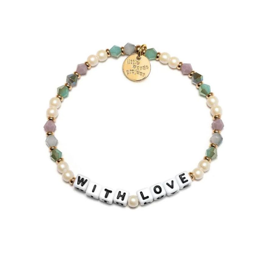 Fall 2024 Little Words Project Bracelet, Style: With Love