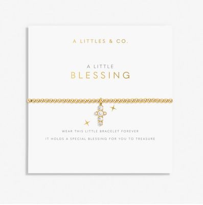 A Little &#39;Blessing&#39; Gold Bracelet