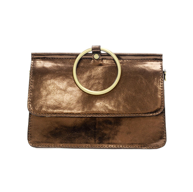 Copper Liquid Metal Aria Ring Bag