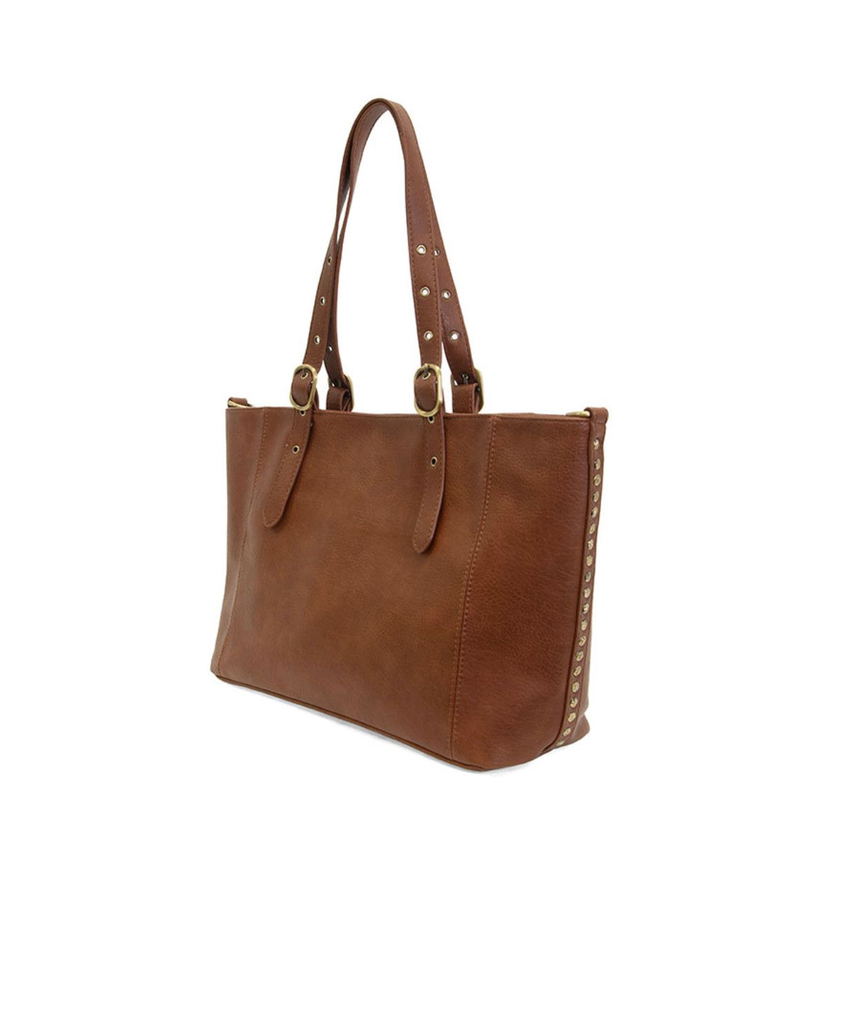 Saddle Shelby Studded Tote Bag