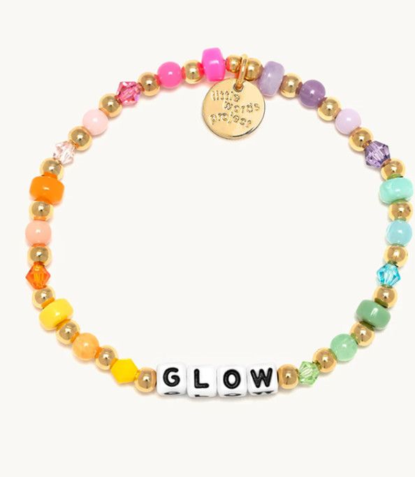 Glow Multi Color S/M  Little Words Project Bracelet