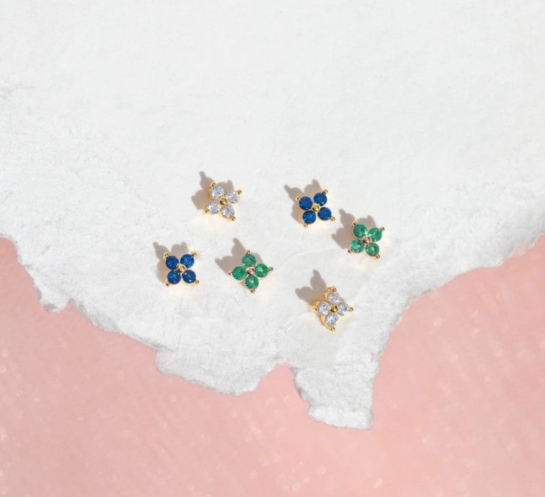 Teeny Tiny Cluster Studs