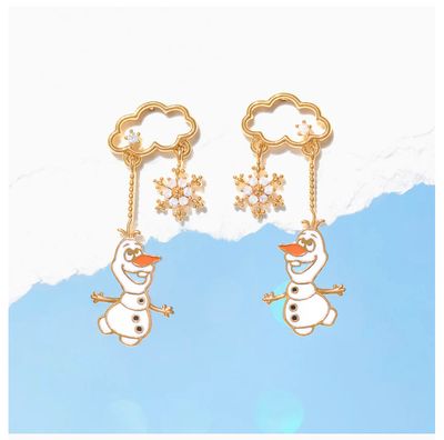 Disney Frozen Olaf Dangle Earrings
