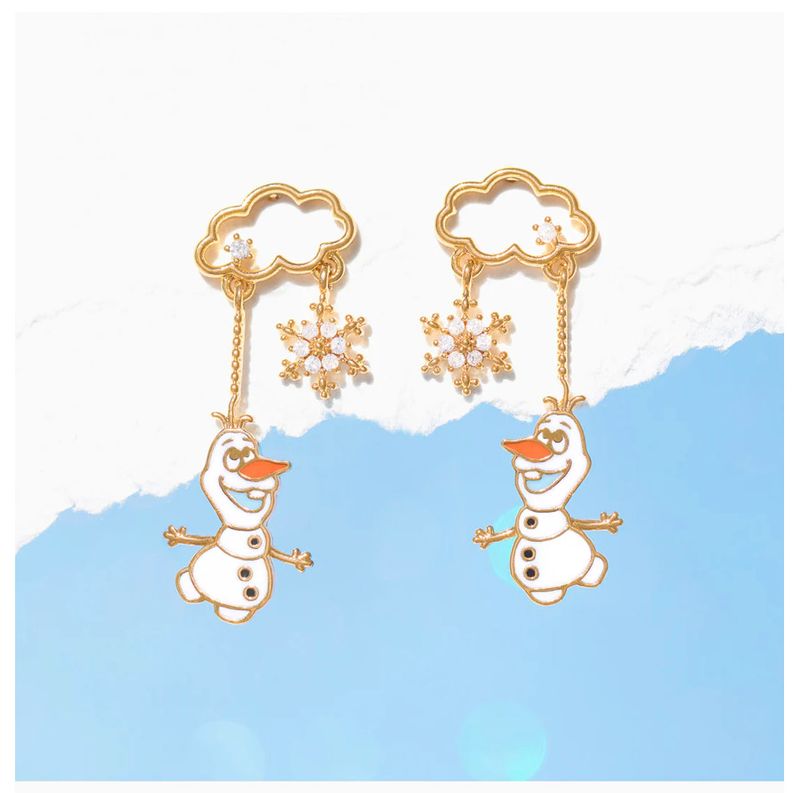 Disney Frozen Olaf Dangle Earrings