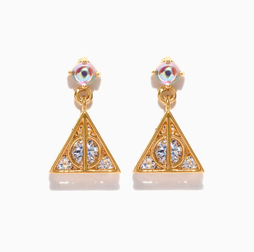 Harry Potter Deathly Hallows Earrings