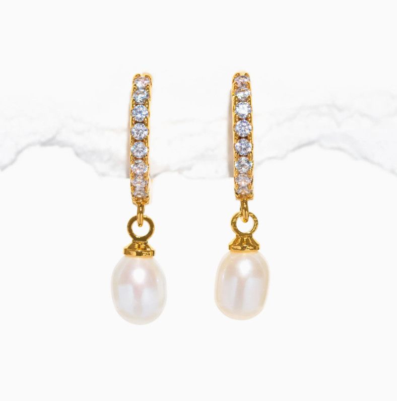 By the Seaside Dangle Hoops