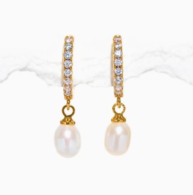 By the Seaside Dangle Hoops