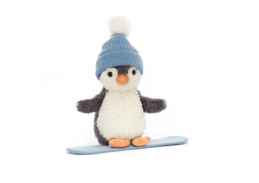 Peanut Penguin Snowboarding