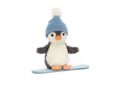 Peanut Penguin Snowboarding