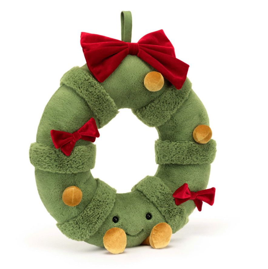 Amuseables Decorated Christmas Wreath