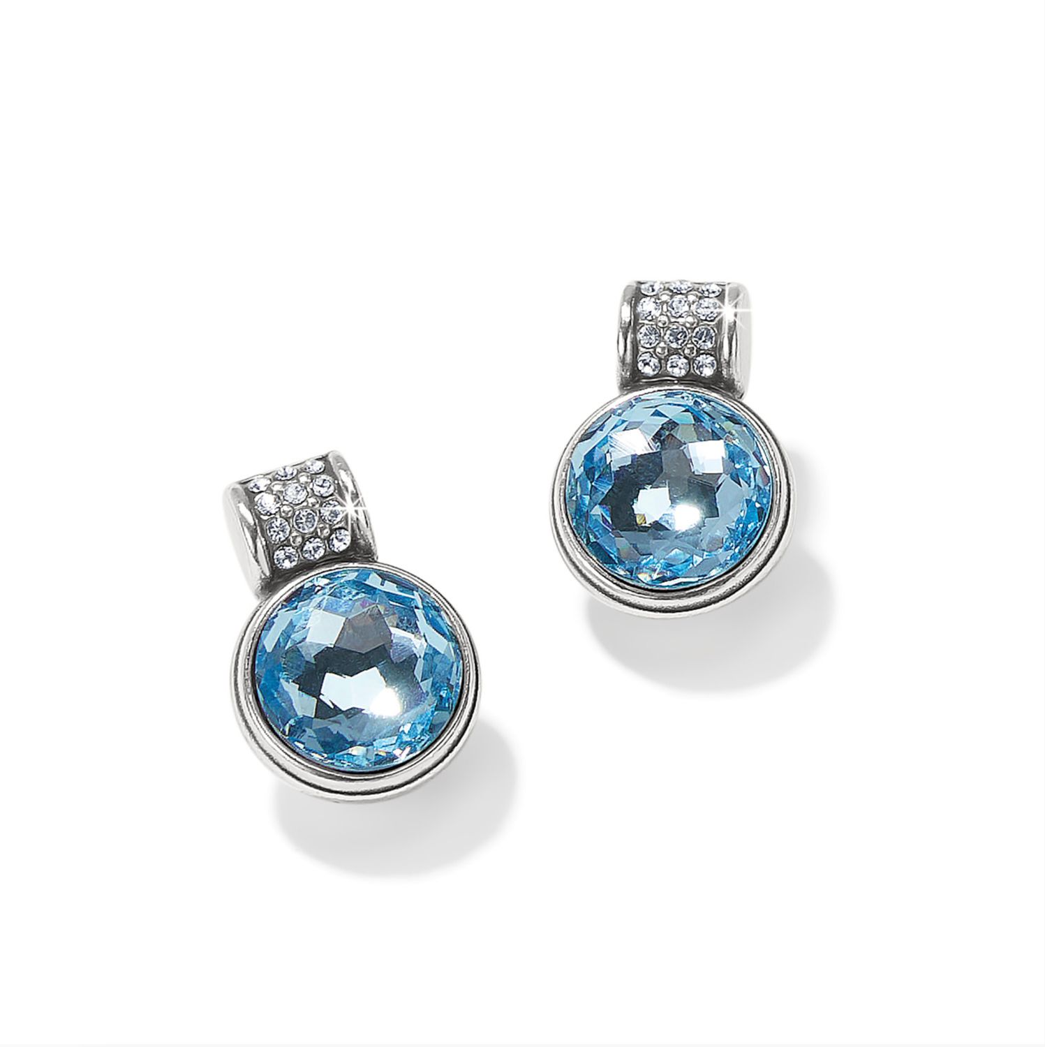 Meridian Aurora Petite Post Earrings, Color: Aqua