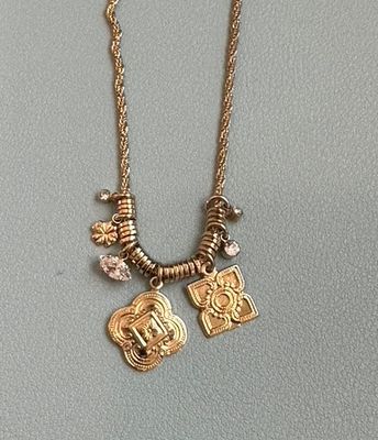 MULTICHARM CLOVER NECKLACE