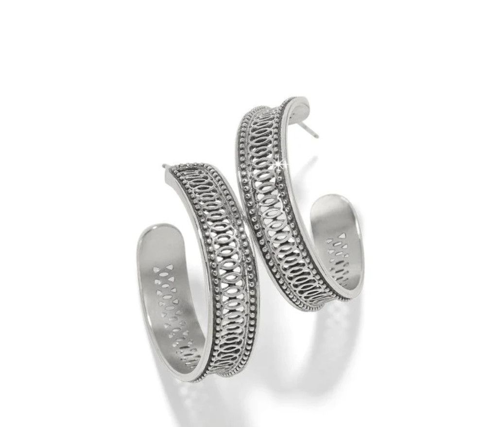 Ferrara Siena Large Hoop Earrings