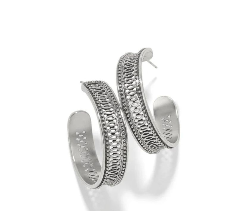 Ferrara Siena Large Hoop Earrings
