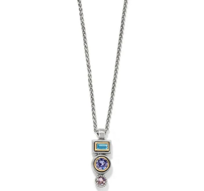 Halo Gleam Drop Necklace