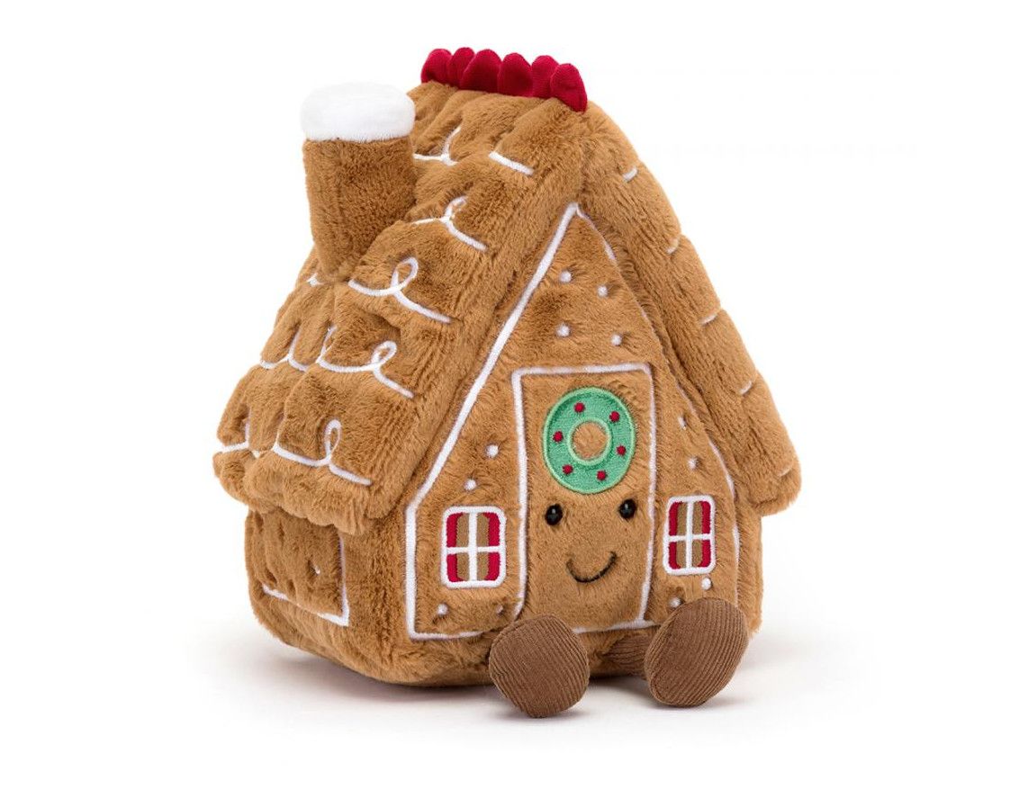 Amuseables Gingerbread House, Size: Original