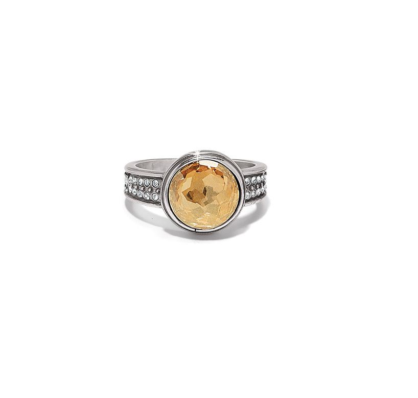 Meridian Aurora Ring, Color: Golden Shadow, Size: 5
