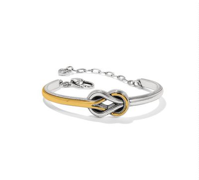 Interlok Harmony Two Tone Bar Bracelet