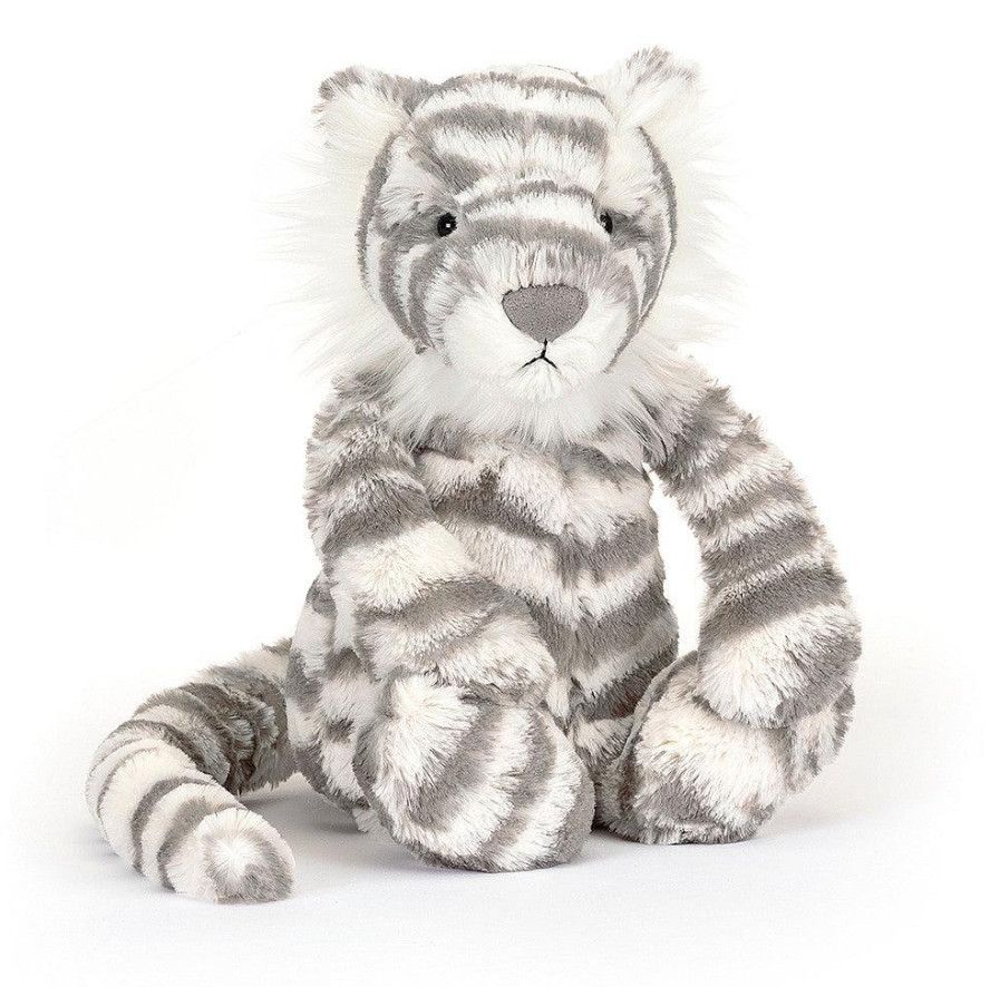 Bashful Snow Tiger, Size: Original