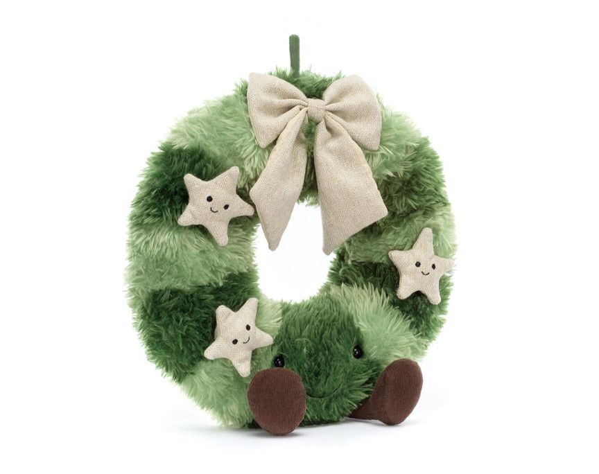 Amuseables Nordic Spruce Wreath, Size: Original