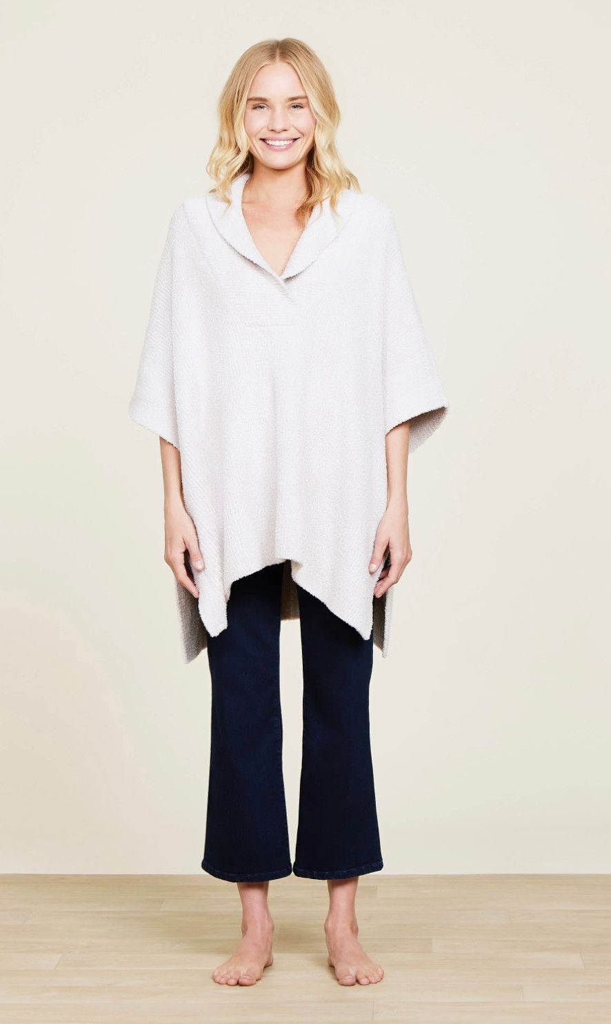CozyChic® Shawl Collar Poncho
